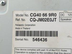 2013-2017 Mazda 5 Radio AM FM Cd Player Receiver Replacement P/N:CG40 66 9R0 Fits 2013 2014 2015 2016 2017 OEM Used Auto Parts