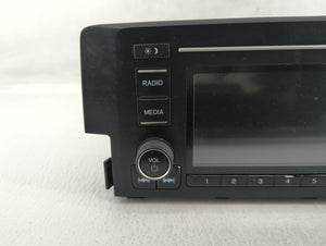 2016-2017 Honda Civic Radio AM FM Cd Player Receiver Replacement P/N:39100-TBA-A11 Fits 2016 2017 OEM Used Auto Parts