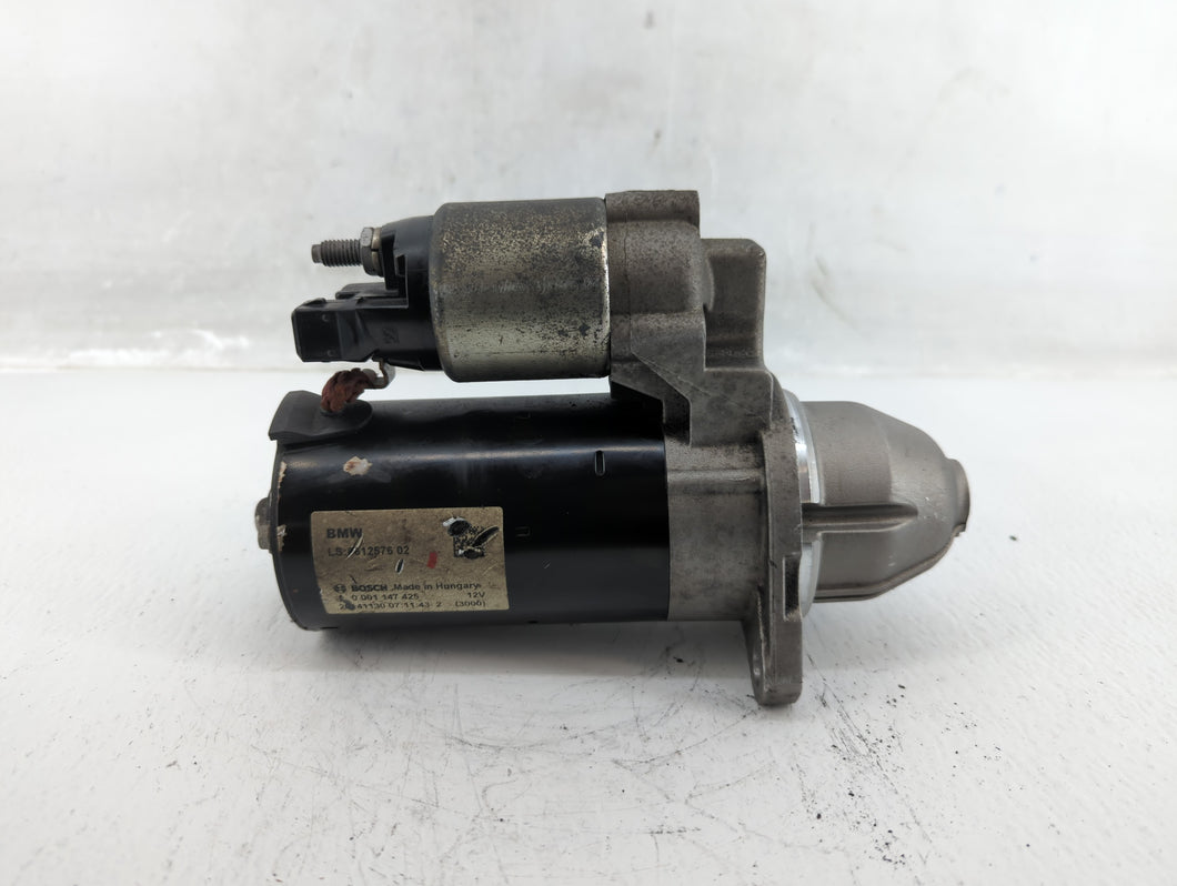 2014-2018 Bmw 320i Car Starter Motor Solenoid OEM P/N:0 001 147 425 Fits 2012 2013 2014 2015 2016 2017 2018 OEM Used Auto Parts