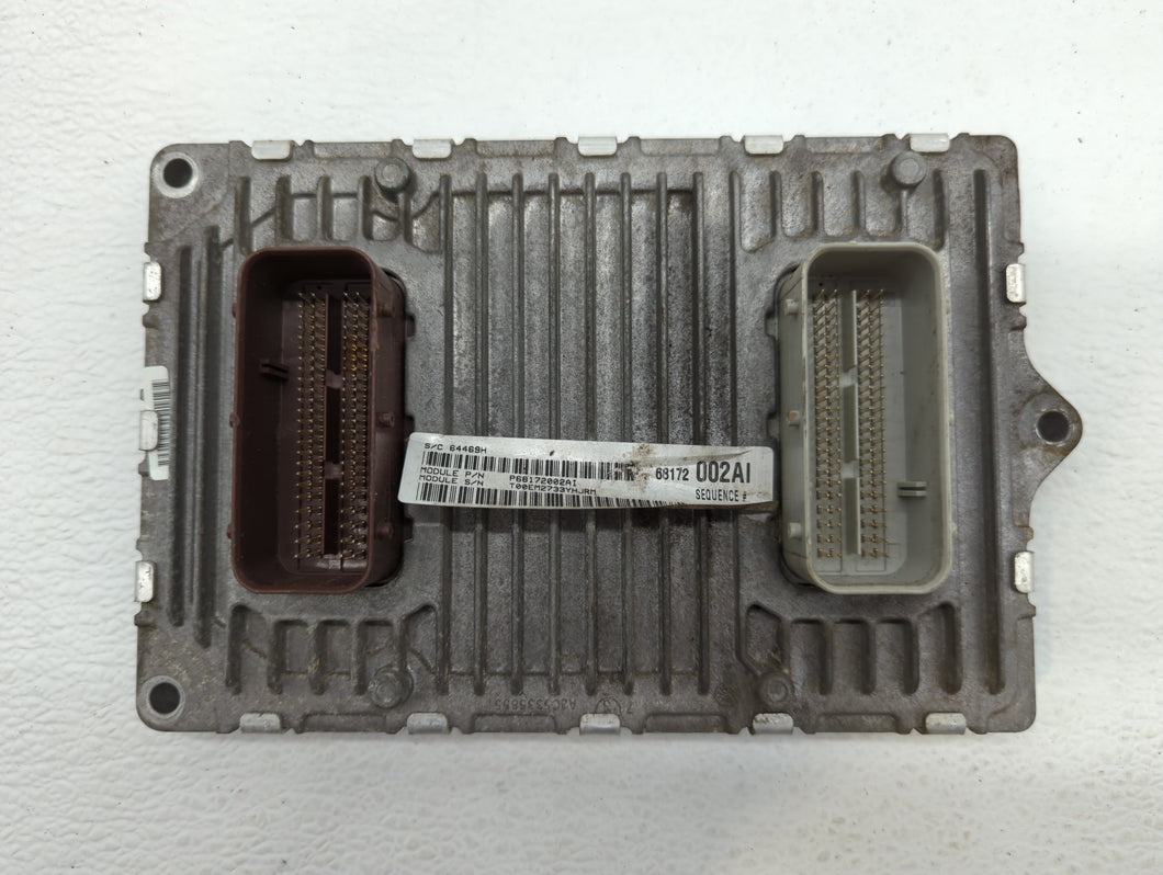 2014 Jeep Grand Cherokee PCM Engine Control Computer ECU ECM PCU OEM P/N:P05150790AC Fits OEM Used Auto Parts