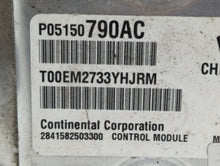 2014 Jeep Grand Cherokee PCM Engine Control Computer ECU ECM PCU OEM P/N:P05150790AC Fits OEM Used Auto Parts