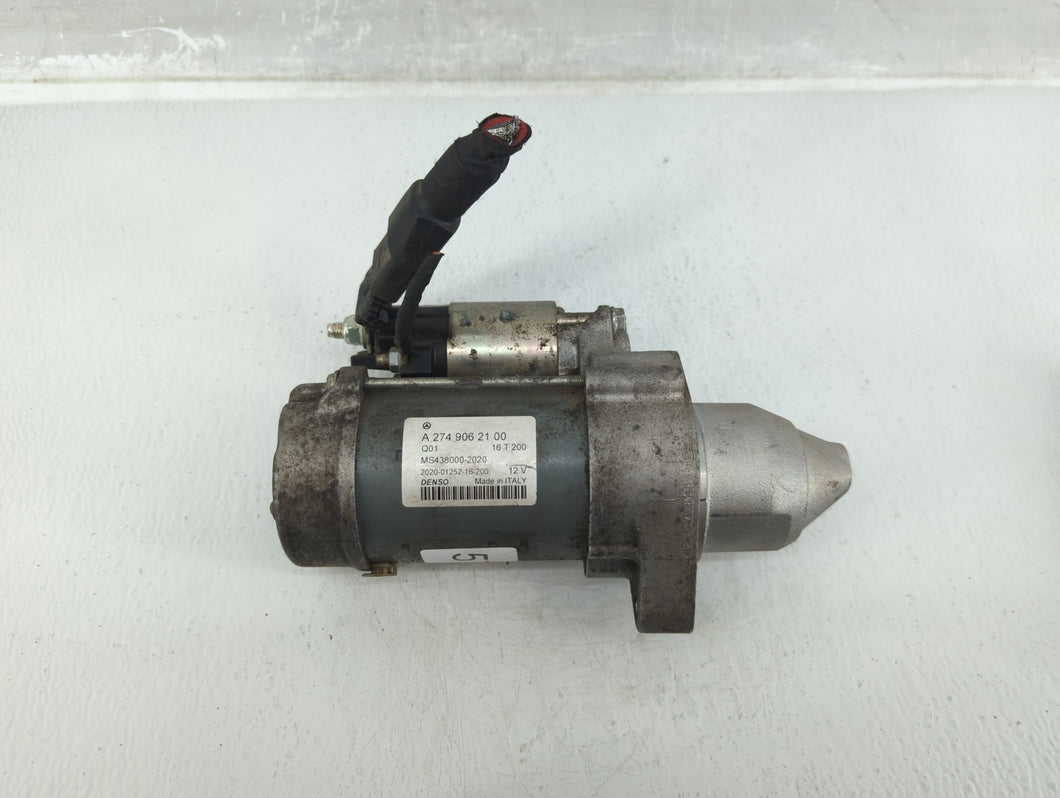 2015-2018 Mercedes-Benz C300 Car Starter Motor Solenoid OEM P/N:A 274 906 21 00 Fits 2015 2016 2017 2018 2019 2020 2021 OEM Used Auto Parts