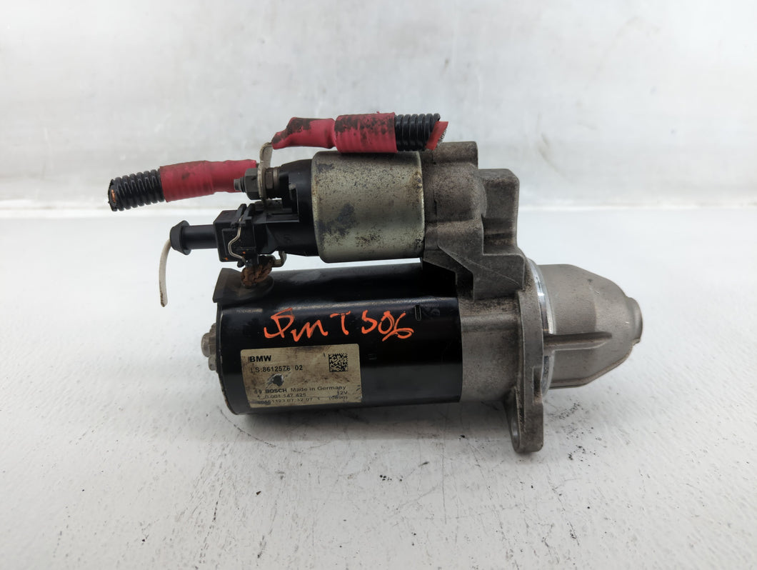 2013-2016 Bmw 328i Car Starter Motor Solenoid OEM P/N:8612576 02 Fits 2012 2013 2014 2015 2016 2017 2018 OEM Used Auto Parts