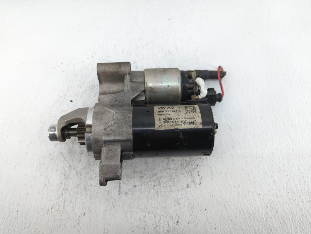 2014-2016 Audi A6 Car Starter Motor Solenoid OEM P/N:06H 911 021 E Fits 2014 2015 2016 2017 OEM Used Auto Parts