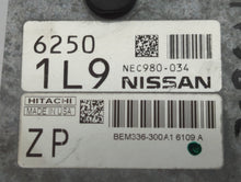 2014-2017 Nissan Versa PCM Engine Control Computer ECU ECM PCU OEM P/N:NEC980-034 Fits Fits 2014 2015 2016 2017 OEM Used Auto Parts