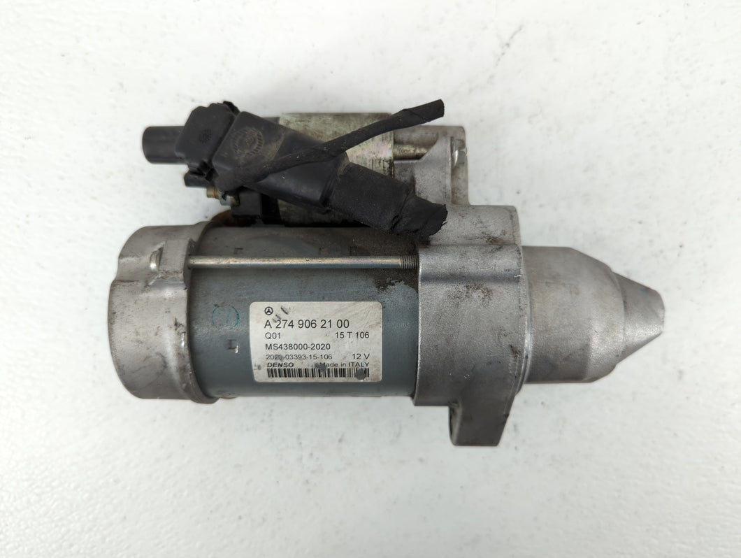 2015-2018 Mercedes-Benz C300 Car Starter Motor Solenoid OEM P/N:A 274 906 21 00 Fits 2015 2016 2017 2018 2019 2020 2021 OEM Used Auto Parts