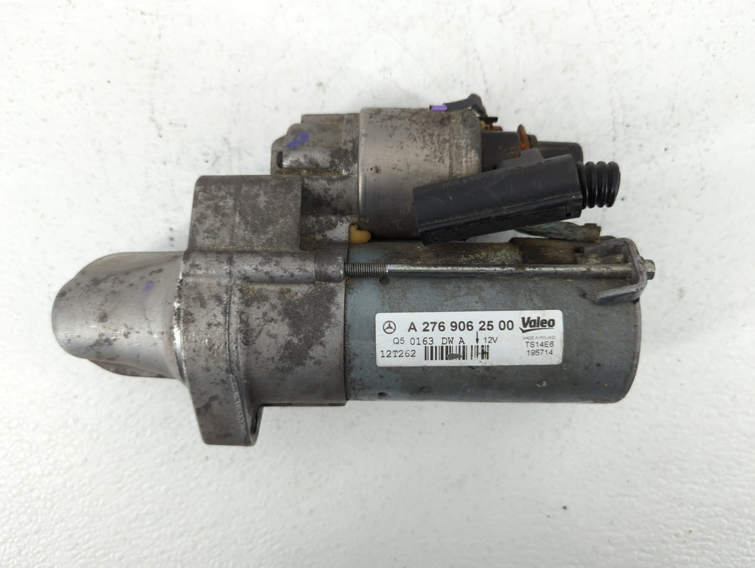 2012-2013 Mercedes-Benz E350 Car Starter Motor Solenoid OEM P/N:A 276 906 25 00 Fits 2012 2013 2014 2015 2016 2017 2018 2019 OEM Used Auto Parts