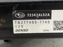 2018 Subaru Legacy PCM Engine Control Computer ECU ECM PCU OEM P/N:TN277400-7740 72343AL52A Fits OEM Used Auto Parts