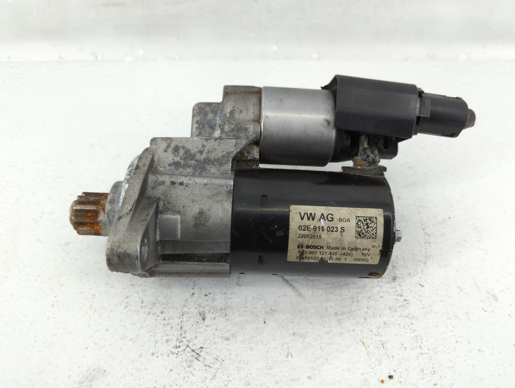 2015-2018 Audi A3 Car Starter Motor Solenoid OEM P/N:02E 911 023 S Fits 2011 2012 2013 2014 2015 2016 2017 2018 2019 OEM Used Auto Parts