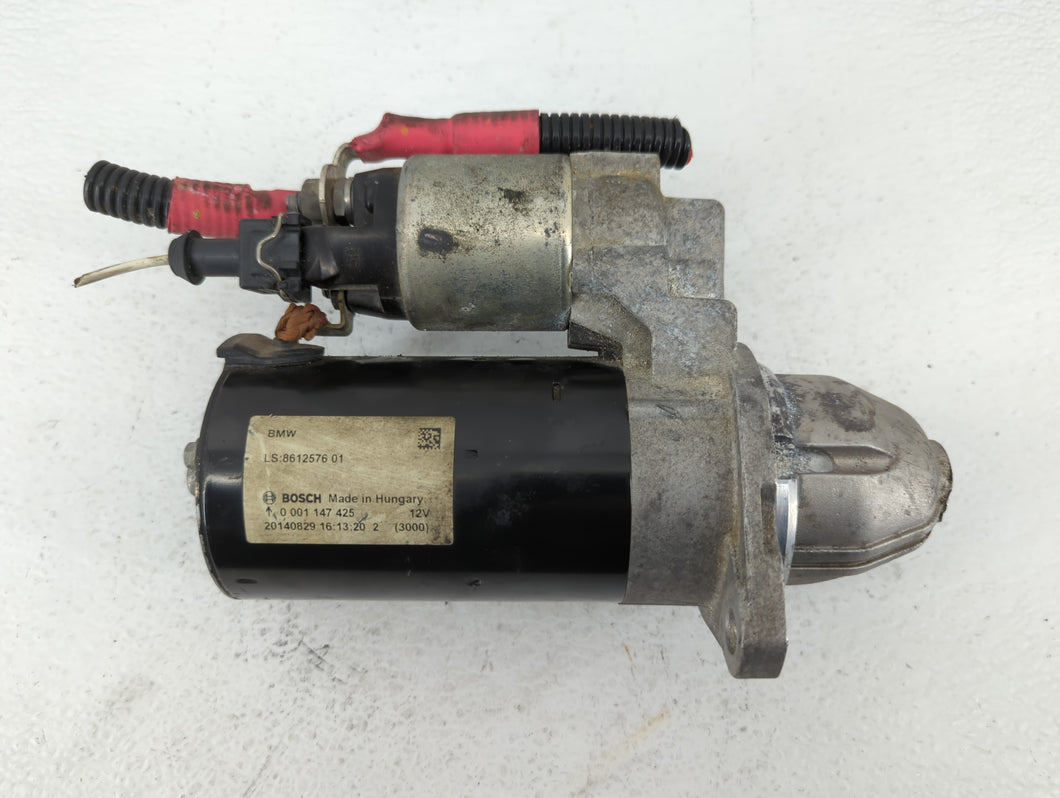 2013-2016 Bmw 328i Car Starter Motor Solenoid OEM P/N:0 001 147 425 Fits 2012 2013 2014 2015 2016 2017 2018 OEM Used Auto Parts