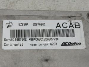 2010-2011 Toyota Camry PCM Engine Control Computer ECU ECM PCU OEM P/N:12670801 Fits Fits 2010 2011 OEM Used Auto Parts