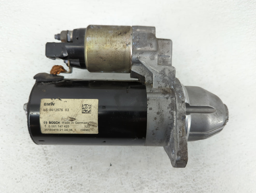 2013-2016 Bmw 328i Car Starter Motor Solenoid OEM P/N:0 001 147 425 Fits 2012 2013 2014 2015 2016 2017 2018 OEM Used Auto Parts