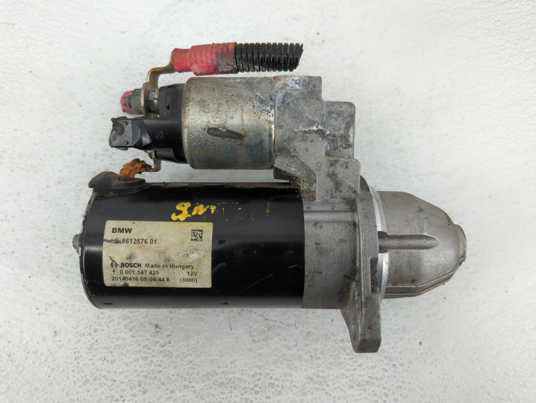 2014-2018 Bmw 320i Car Starter Motor Solenoid OEM P/N:0 001 147 425 Fits 2012 2013 2014 2015 2016 2017 2018 OEM Used Auto Parts