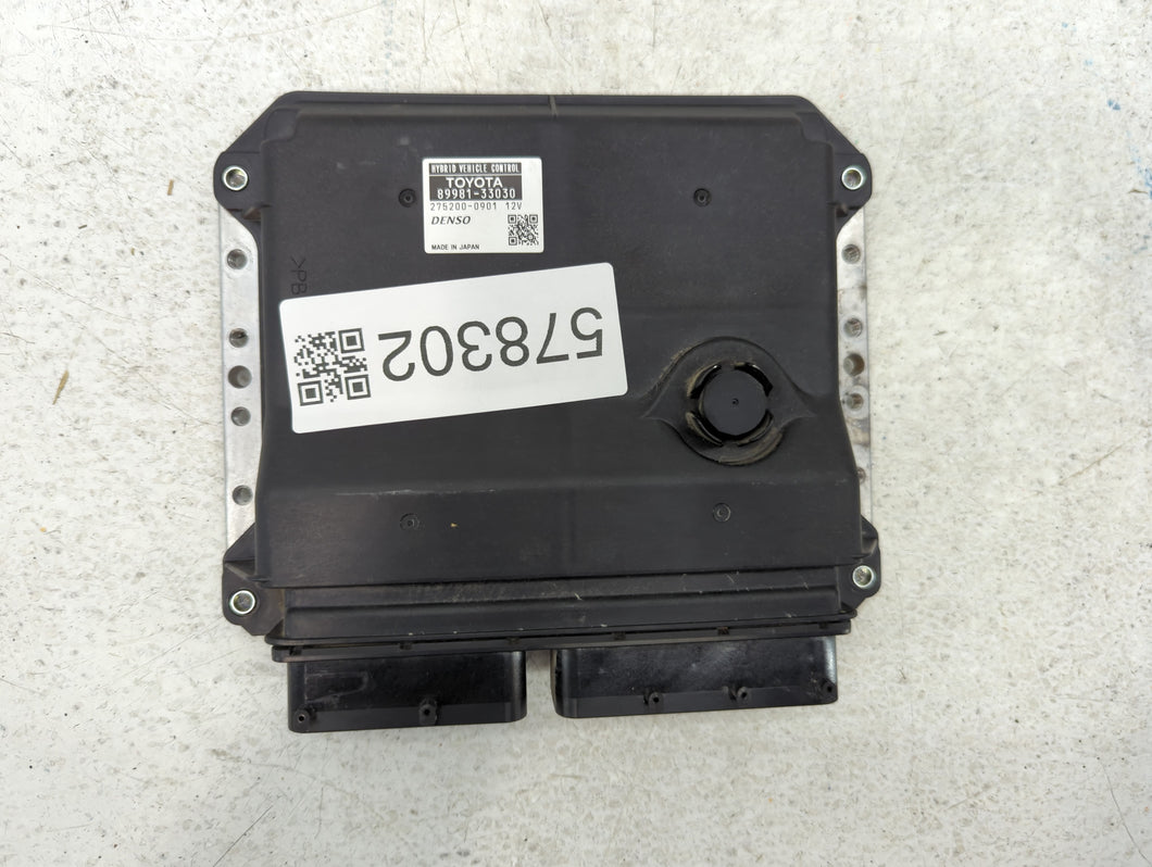 2008-2009 Toyota Camry PCM Engine Control Computer ECU ECM PCU OEM P/N:89661-06G41 Fits Fits 2008 2009 OEM Used Auto Parts