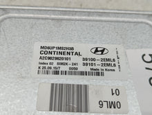 2014-2016 Hyundai Elantra PCM Engine Control Computer ECU ECM PCU OEM P/N:39101-2EML6 39100-2EML6 Fits Fits 2014 2015 2016 OEM Used Auto Parts