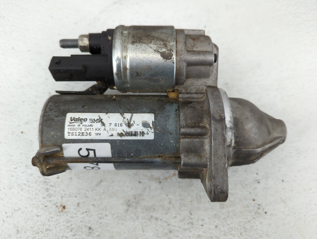 2011-2015 Bmw 335i Car Starter Motor Solenoid OEM P/N:16B078 2411 Fits 2011 2012 2013 2014 2015 2016 OEM Used Auto Parts