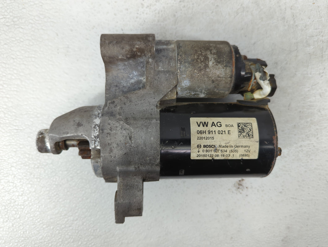 2013-2017 Audi Q5 Car Starter Motor Solenoid OEM P/N:06H 911 021 E Fits 2009 2010 2011 2012 2013 2014 2015 2016 2017 OEM Used Auto Parts