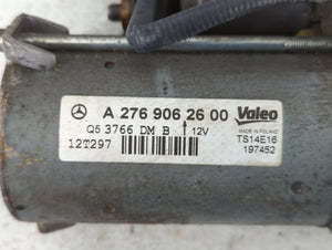 2012-2013 Mercedes-Benz E350 Car Starter Motor Solenoid OEM P/N:Q5 3766 12T297 Fits 2012 2013 2014 2015 2016 2017 2018 2019 OEM Used Auto Parts