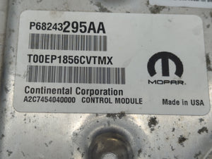 2016 Dodge Caravan PCM Engine Control Computer ECU ECM PCU OEM P/N:P68243295AA Fits Fits 2017 2018 2019 2020 OEM Used Auto Parts