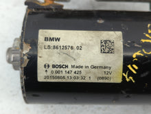 2015-2017 Bmw X3 Car Starter Motor Solenoid OEM P/N:8612576 02 Fits 2012 2013 2014 2015 2016 2017 2018 OEM Used Auto Parts