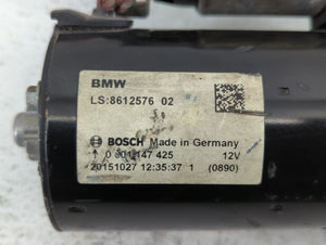 2015-2017 Bmw X3 Car Starter Motor Solenoid OEM P/N:8612576 02 Fits 2012 2013 2014 2015 2016 2017 2018 OEM Used Auto Parts