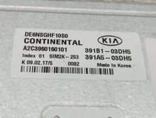 2017 Kia Niro PCM Engine Control Computer ECU ECM PCU OEM P/N:391B1-03DH5 95441-2BBF2 Fits OEM Used Auto Parts