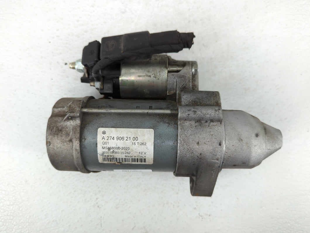 2015-2018 Mercedes-Benz C300 Car Starter Motor Solenoid OEM P/N:A 274 906 21 00 Fits 2015 2016 2017 2018 2019 2020 2021 OEM Used Auto Parts