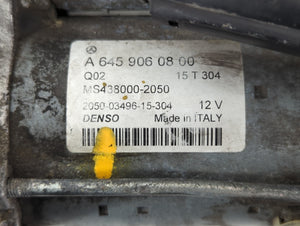 2015-2020 Mercedes-Benz Gla250 Car Starter Motor Solenoid OEM P/N:A 645 906 08 00 Fits 2013 2014 2015 2016 2017 2018 2019 2020 OEM Used Auto Parts