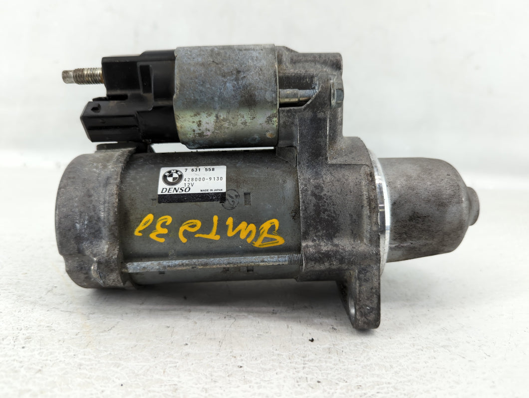 2011-2016 Bmw 535i Car Starter Motor Solenoid OEM P/N:7 631 558 428000-9130 Fits 2011 2012 2013 2014 2015 2016 2017 2018 OEM Used Auto Parts