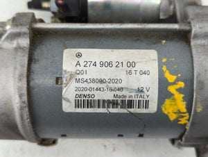 2015-2018 Mercedes-Benz C300 Car Starter Motor Solenoid OEM P/N:A 274 906 21 00 Fits 2015 2016 2017 2018 2019 2020 2021 OEM Used Auto Parts