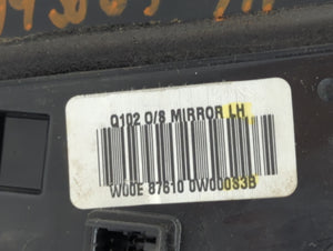 2007-2012 Hyundai Santa Fe Side Mirror Replacement Driver Left View Door Mirror P/N:W00E 87610 0W000S3B 87610 Fits OEM Used Auto Parts