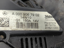 2014-2015 Mercedes-Benz C250 Alternator Replacement Generator Charging Assembly Engine OEM P/N:A 000 906 79 02 Fits 2014 2015 OEM Used Auto Parts