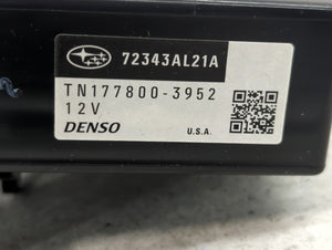 2015 Subaru Legacy PCM Engine Control Computer ECU ECM PCU OEM P/N:TN177800-3952 Fits OEM Used Auto Parts