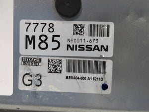 2013-2015 Nissan Sentra PCM Engine Control Computer ECU ECM PCU OEM P/N:NEC011-673 Fits Fits 2013 2014 2015 OEM Used Auto Parts