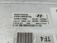 2014-2016 Hyundai Elantra PCM Engine Control Computer ECU ECM PCU OEM P/N:39102-2EMB6 Fits Fits 2014 2015 2016 OEM Used Auto Parts