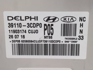 2017-2018 Hyundai Santa Fe PCM Engine Control Computer ECU ECM PCU OEM P/N:28531634 28166220 Fits Fits 2017 2018 OEM Used Auto Parts