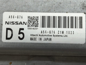 2012-2013 Nissan Maxima PCM Engine Control Computer ECU ECM PCU OEM P/N:A56-J06 Fits Fits 2012 2013 OEM Used Auto Parts