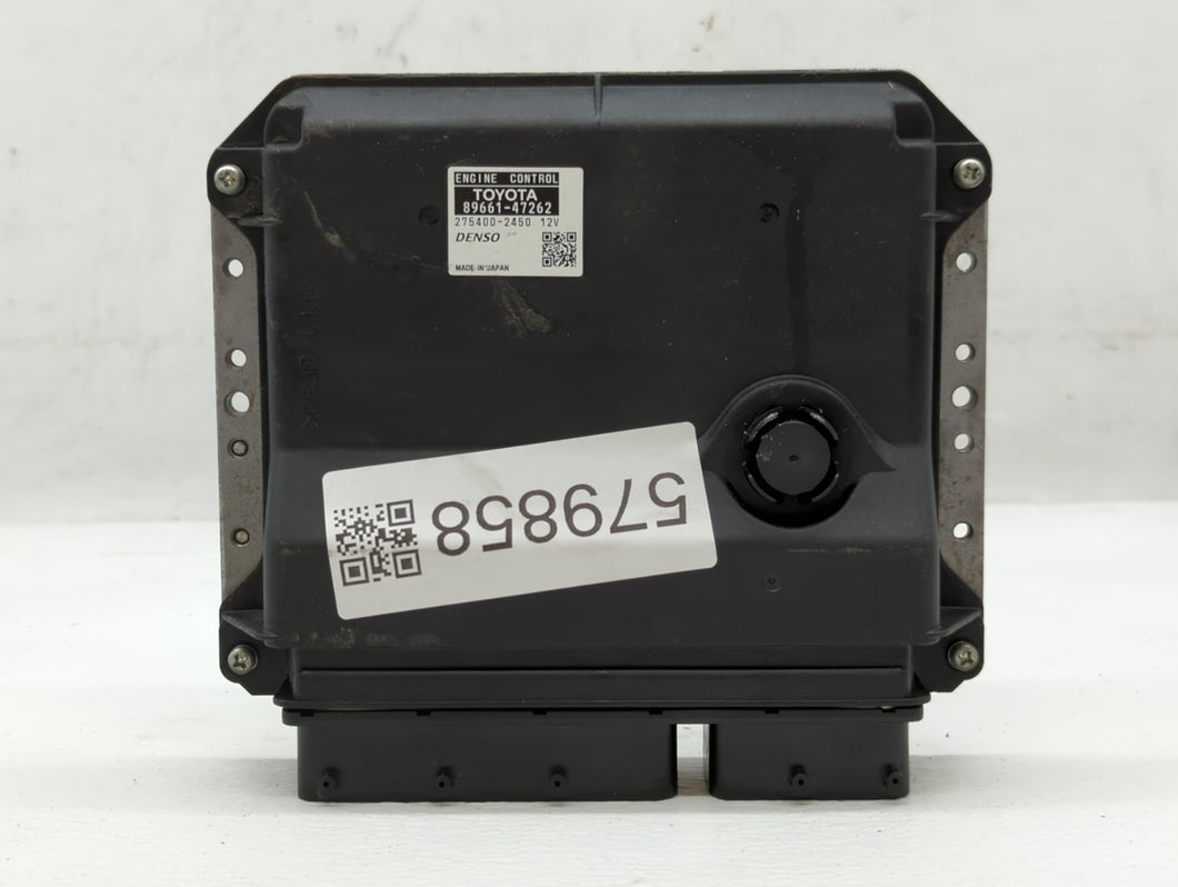 2010 Toyota Prius PCM Engine Control Computer ECU ECM PCU OEM P/N:89661-47262 89661-47261 Fits OEM Used Auto Parts