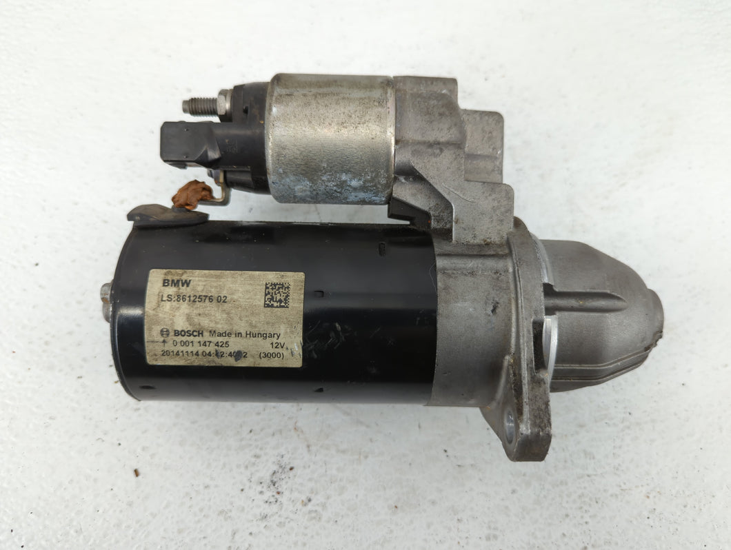 2014-2016 Bmw 428i Car Starter Motor Solenoid OEM P/N:0 001 147 425 Fits 2012 2013 2014 2015 2016 2017 2018 OEM Used Auto Parts