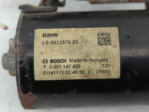 2014-2018 Bmw 320i Car Starter Motor Solenoid OEM P/N:0 001 147 425 Fits 2012 2013 2014 2015 2016 2017 2018 OEM Used Auto Parts