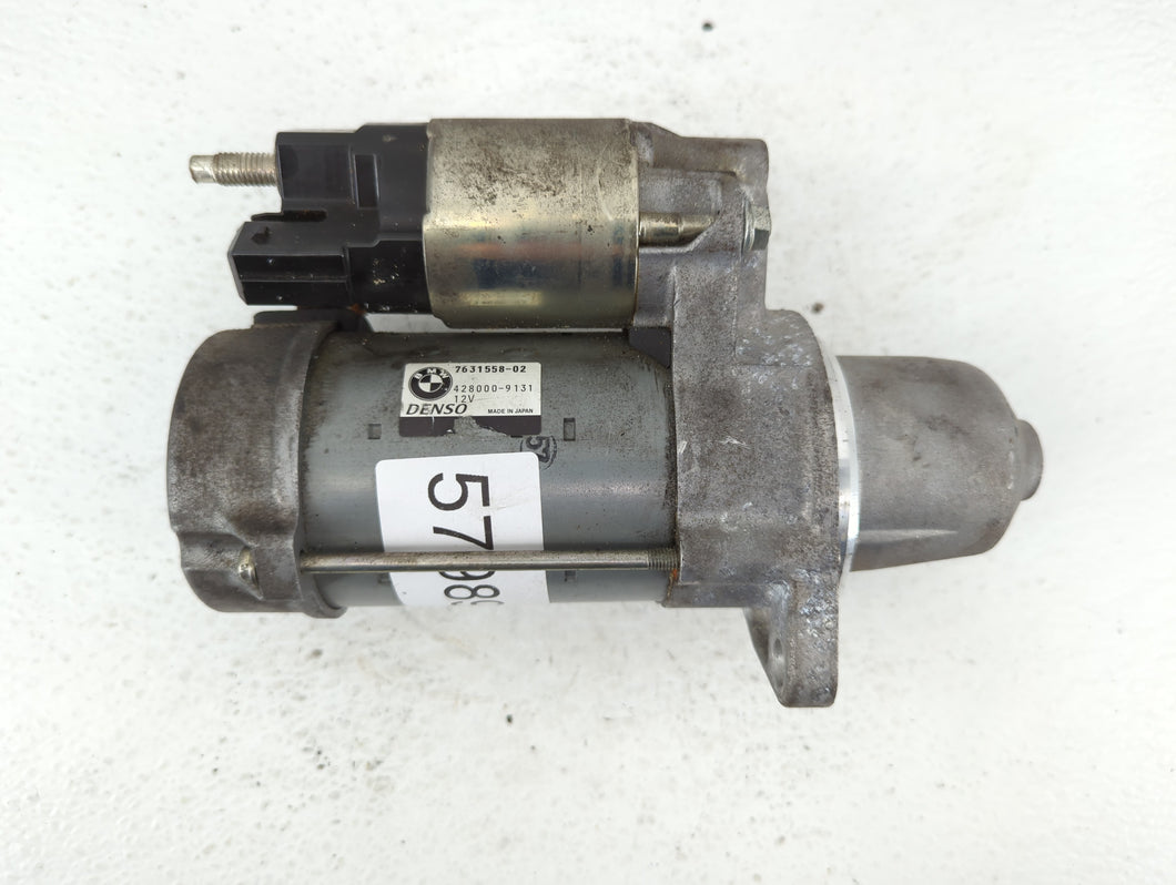 2014-2018 Bmw X5 Car Starter Motor Solenoid OEM P/N:7631558-02 Fits 2011 2012 2013 2014 2015 2016 2017 2018 2019 2020 OEM Used Auto Parts