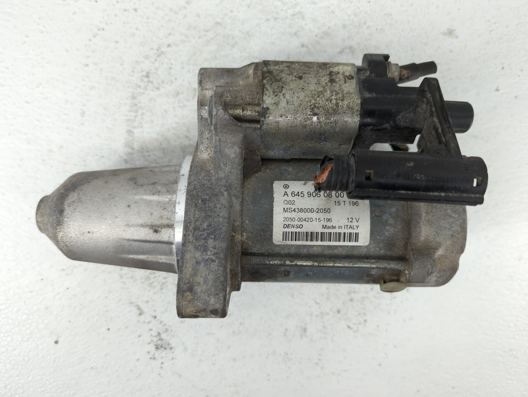 2014-2019 Mercedes-Benz Cla250 Car Starter Motor Solenoid OEM P/N:A 645 906 08 00 Fits 2013 2014 2015 2016 2017 2018 2019 2020 OEM Used Auto Parts