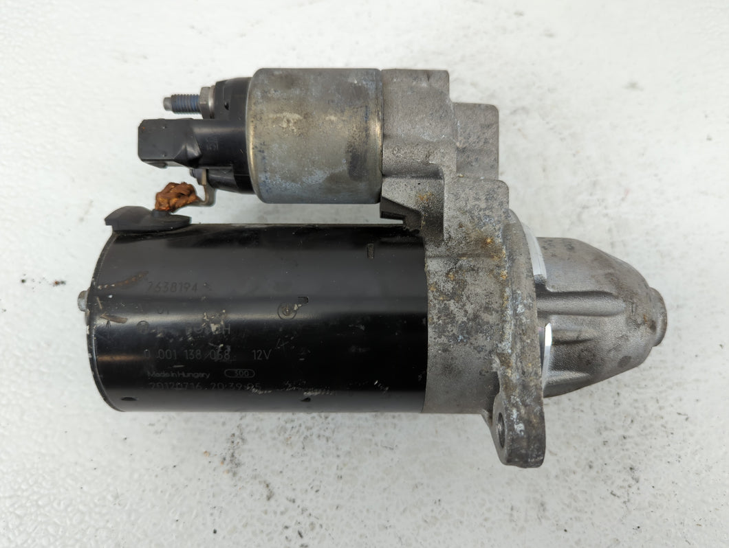 2013-2016 Bmw 328i Car Starter Motor Solenoid OEM P/N:201120716 0 001 138 068 Fits 2012 2013 2014 2015 2016 2017 2018 OEM Used Auto Parts