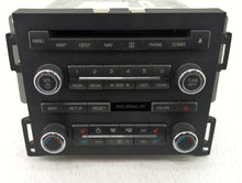 2012 Lincoln Mks Radio AM FM Cd Player Receiver Replacement P/N:QX3701UA Fits OEM Used Auto Parts