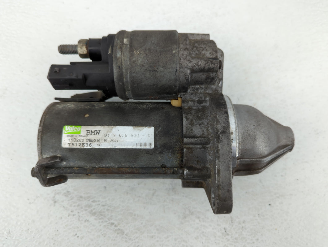 2011-2013 Bmw X5 Car Starter Motor Solenoid OEM P/N:11B263 5052B TS12E36 Fits 2011 2012 2013 2014 2015 2016 OEM Used Auto Parts