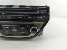 2013-2015 Hyundai Genesis Radio AM FM Cd Player Receiver Replacement P/N:96560-2M770YHG Fits 2013 2014 2015 OEM Used Auto Parts