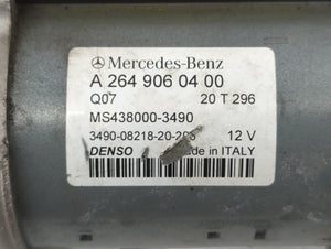 2019-2021 Mercedes-Benz C300 Car Starter Motor Solenoid OEM P/N:A 264 906 04 00 Fits 2019 2020 2021 2022 OEM Used Auto Parts