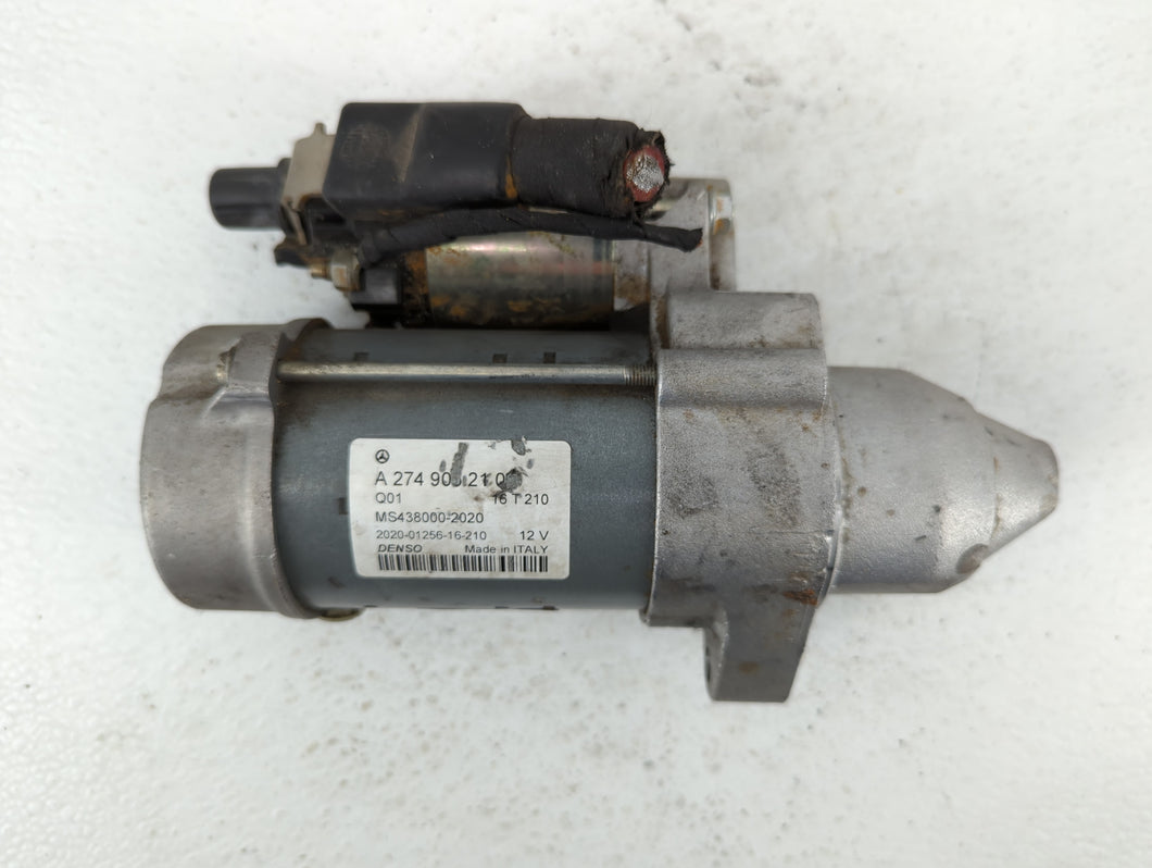 2015-2018 Mercedes-Benz C300 Car Starter Motor Solenoid OEM P/N:A 274 906 21 02 Fits 2015 2016 2017 2018 2019 2020 2021 OEM Used Auto Parts