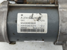 2015-2018 Mercedes-Benz C300 Car Starter Motor Solenoid OEM P/N:A 274 906 21 02 Fits 2015 2016 2017 2018 2019 2020 2021 OEM Used Auto Parts