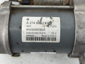 2015-2018 Mercedes-Benz C300 Car Starter Motor Solenoid OEM P/N:A 274 906 21 02 Fits 2015 2016 2017 2018 2019 2020 2021 OEM Used Auto Parts